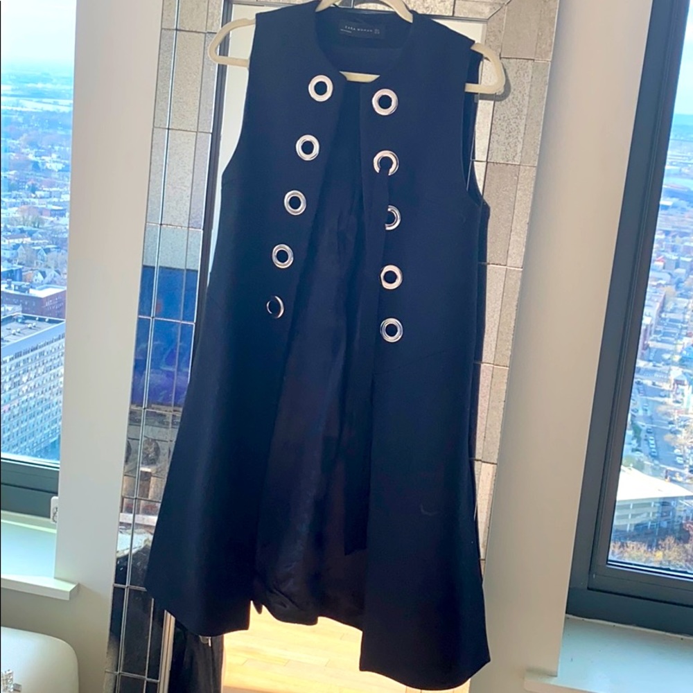 Dark Blue Wool Vest
